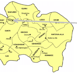 Makurdi.-Map-of-Benue-state-showing-Makurdi-town