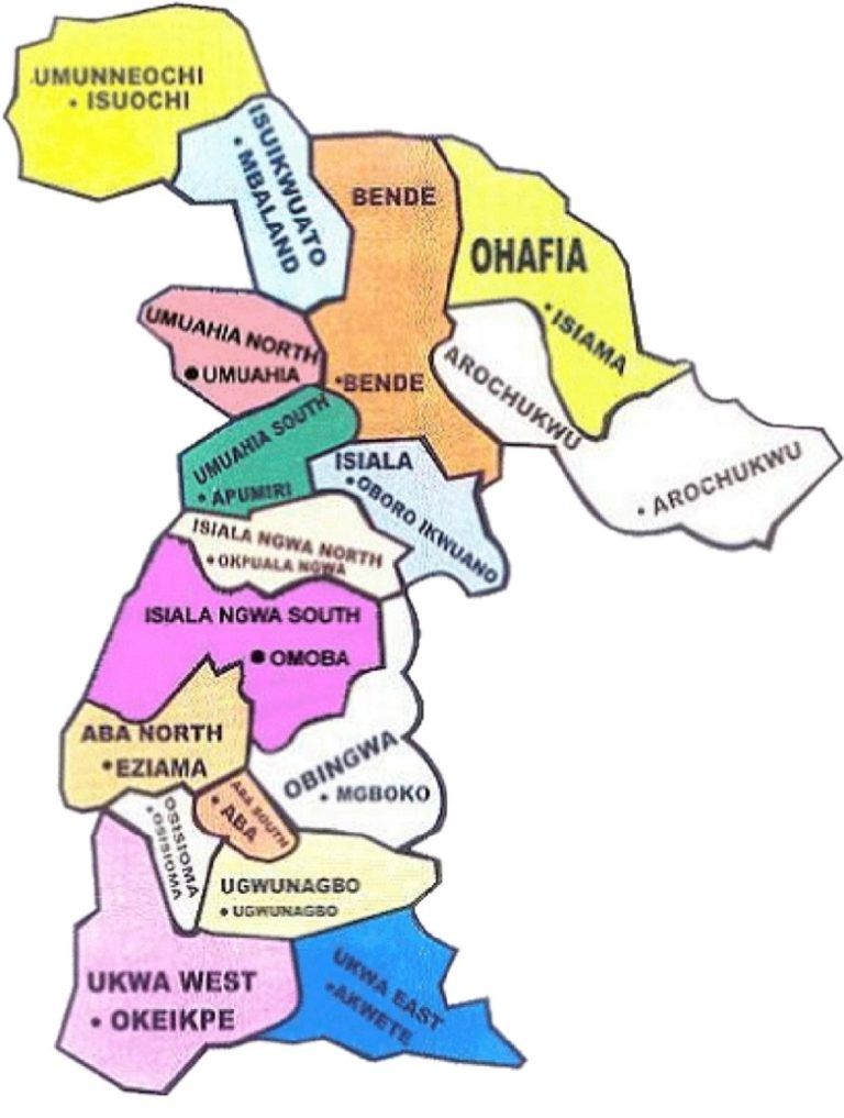 map-of-abia-state-of-nigeria-showing-17-local-government-areas-and