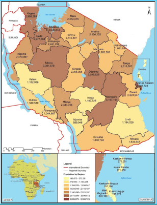 Largest districts by population in Morogoro Region, Tanzania · Soluap