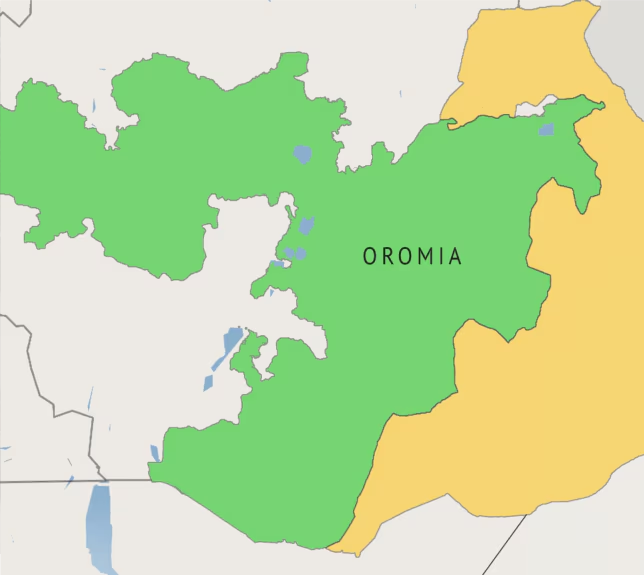 Oromia Region, the Home of Oromo People of Ethiopia