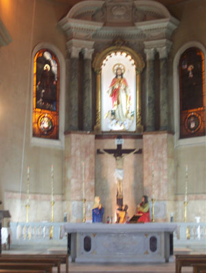 The Sacred Heart Church in Alexandria, Egypt, dedicated to St Francis