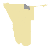 Kavango West Region and Constituencies Map
