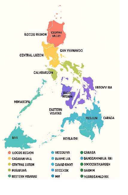 List of Philippine Regions and Regional Centers