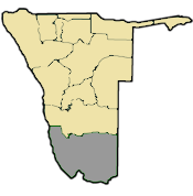 Karas Region and Constituencies Map