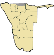 Ohangwena Region and Constituencies Map