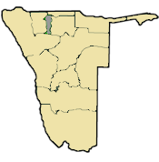 Oshana Region and Constituencies Map
