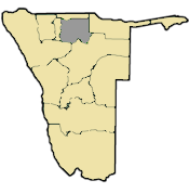 Oshikoto Region and Constituencies Map