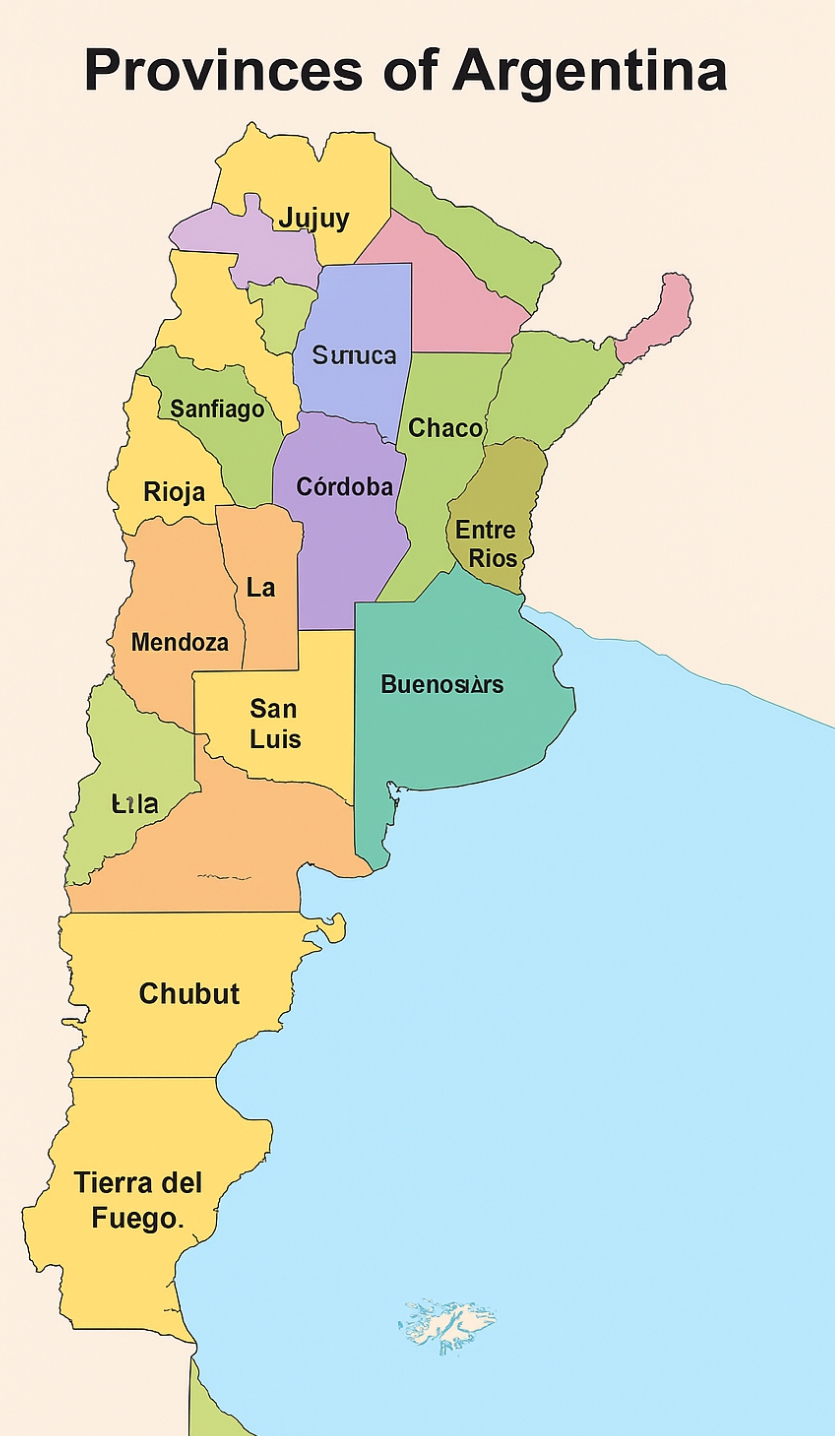 Argentina’s 23 Provinces