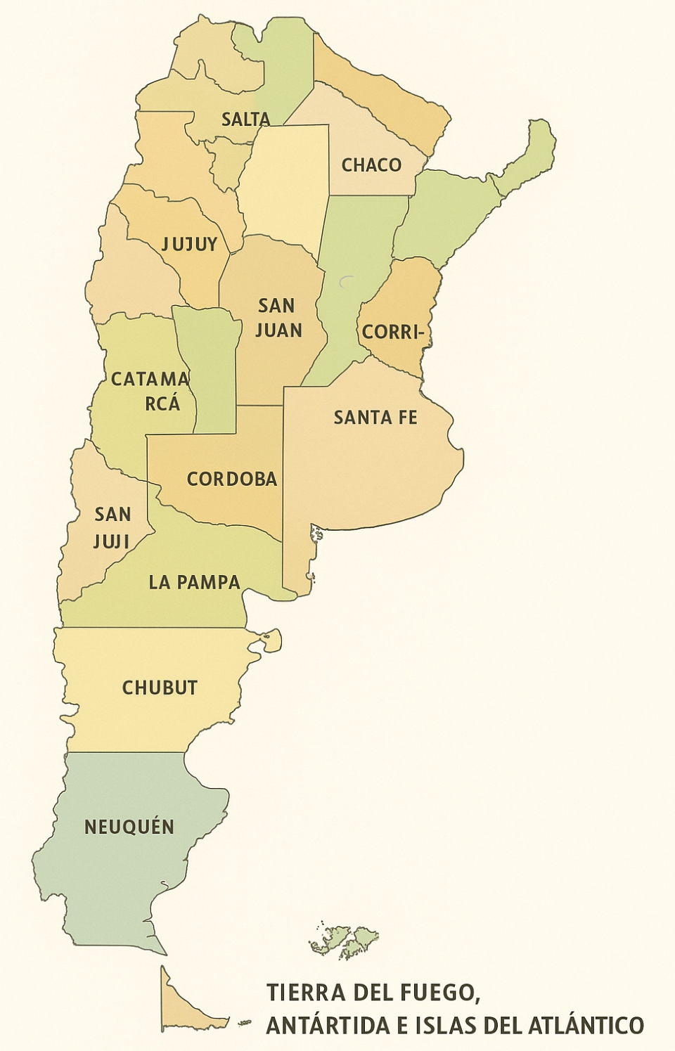 Argentina’s 23 Provinces: List, Evolution, Autonomy, Structures 