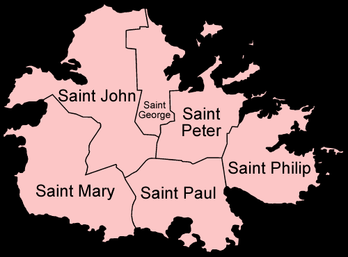 List of the Islands of Antigua and Barbuda