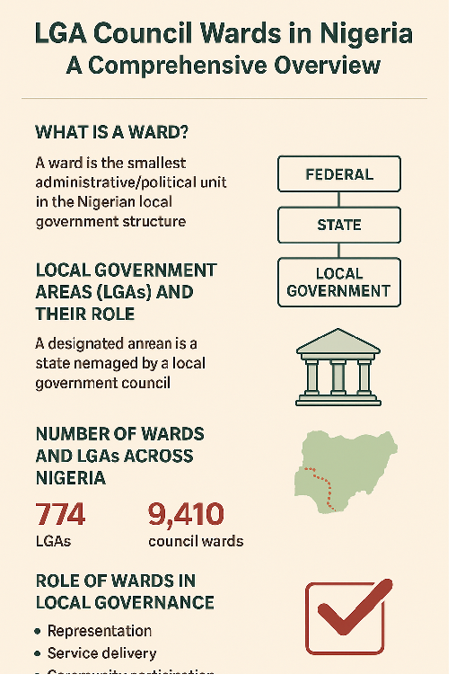 List of LGA Council Wards in Nigeria