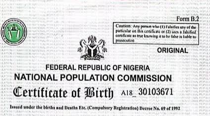 COUNTRIES WITH SELF SERVICE BIRTH REGISTRATION AND ONES WITH OFFICE BASED SYSTEM