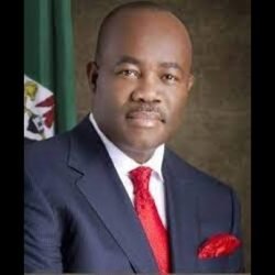 Godswill Akpabio, President of the Nigerian Senate