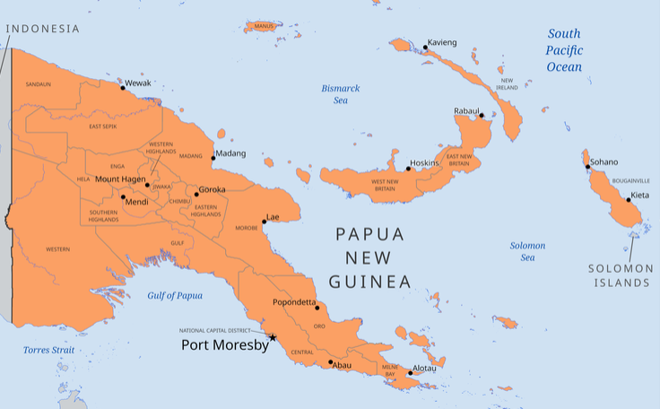 Papua New Guinea List of Local Level Government (LLG) Areas